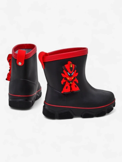 Royalfashion Bottes en caoutchouc pour enfants avec Power Robot