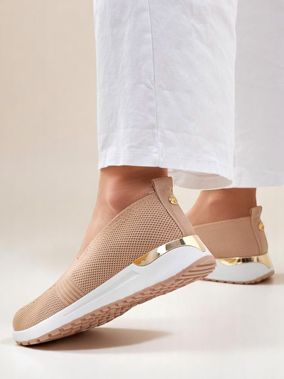 Chaussures slip-on en tissu pour femmes Royalfashion Perfeti