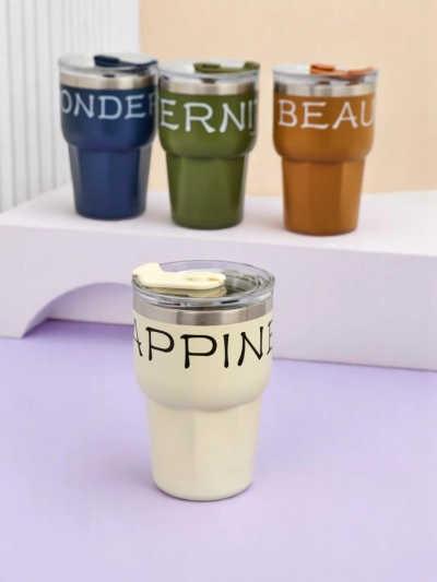 Mug thermique Royalfashion avec paille Beau