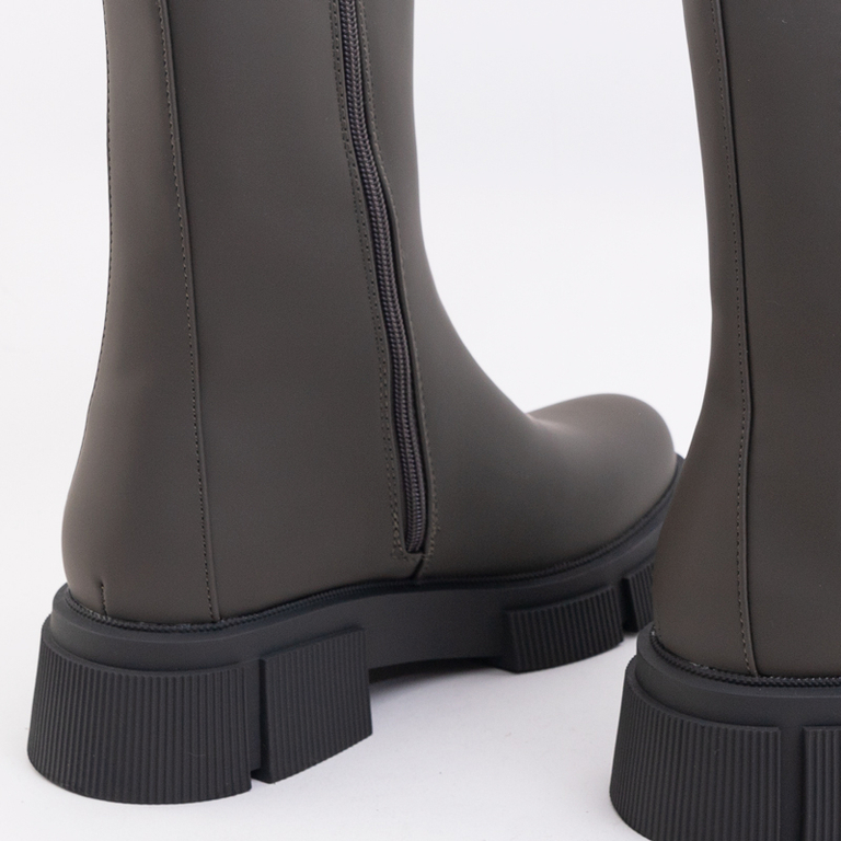 OUTLET Bottines Opiu-Footwear vert mat