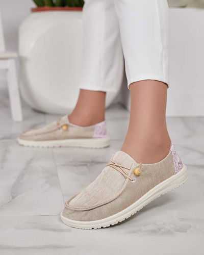 Royalfashion Demi-pointes à lacets Treppes pour femme