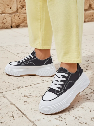 Baskets plateformes pour femmes Royalfashion Beemes