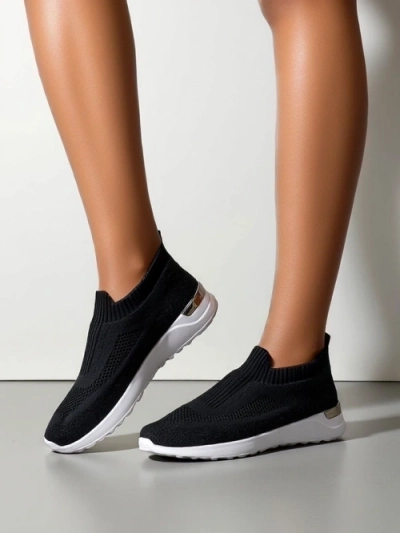 Chaussures de sport en tissu slip-on pour femmes Royalfashion Terrifa