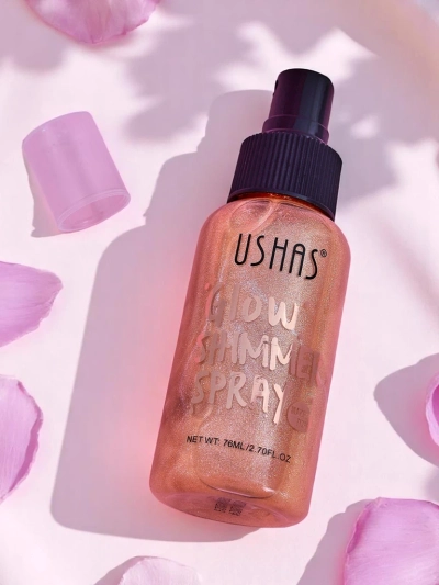 Brume illuminatrice pour le visage et le corps avec paillettes Glow Shimmer Spray MoonLight