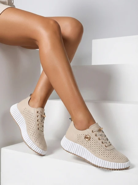 Royalfashion Baskets sportives à lacets pour femmes Jovenes