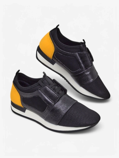 Royalfashion Baskets de Sport pour Femmes Fabric Gentlesi