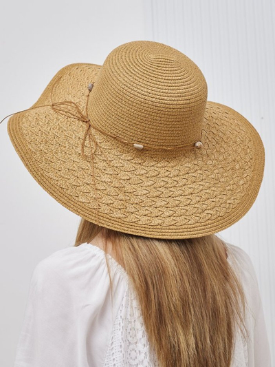 Royalfashion Chapeau de paille femme Aveline