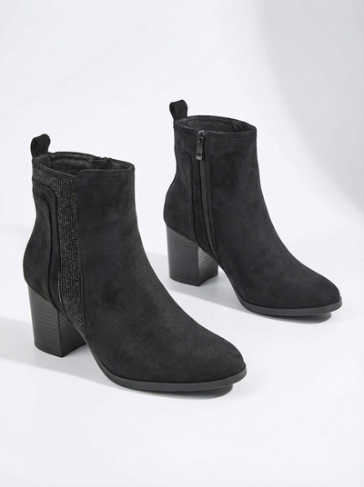 Bottines de cheville pour femmes à talon Royalfashion Venotto