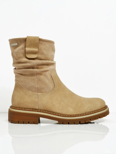 Bottines hautes pour femmes en éco-daim Liora