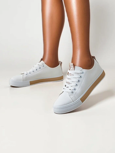 Baskets en éco-cuir pour femmes Royalfashion Eccola