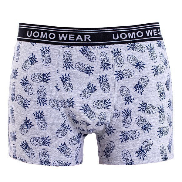 Caleçon homme gris à ananas - Sous-vêtements