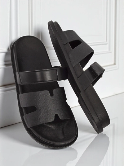 Royalfashion Chaussons en éco-cuir pour femme FlexiComfi