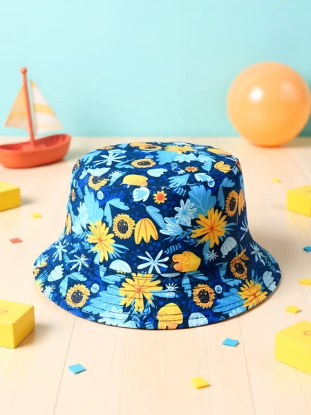 Royalfashion Chapeau bob pour enfants Color Splash Bucket