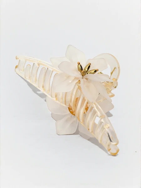 Royalfashion Pince à cheveux avec fleur