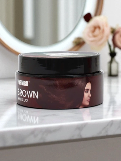 Aurelia Formbo Brown Hair Clay – argile coiffante pour cheveux dans une teinte chaude