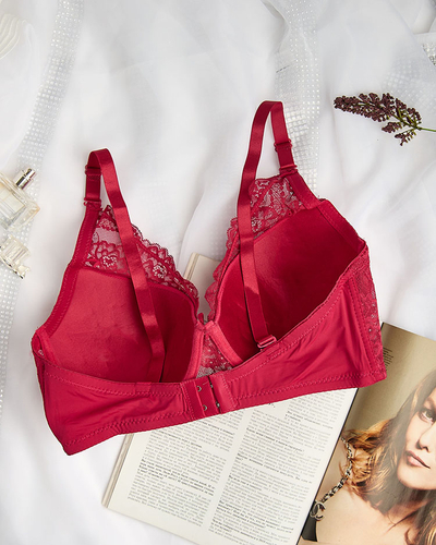 Royalfashion Soutien-gorge pour femme décoré de dentelle