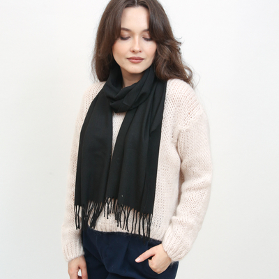 Foulard unicolore classique pour femme - Accessoires