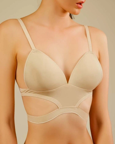 Royalfashion Soutien-gorge femme avec bretelles décoratives
