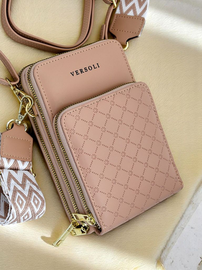 Royalfashion Sac à main-portefeuille multifonctionnel avec bandoulière Suite Mood