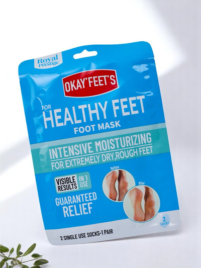 Masque hydratant pour les pieds – 1 paire de chaussettes