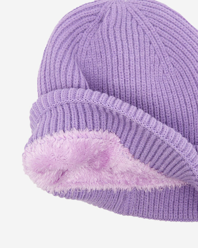 Royalfashion Bonnet femme isolé violet