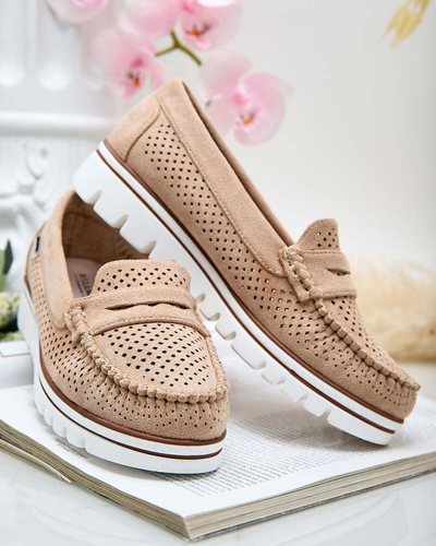 Royalfashion Mocassins ajourés pour femme Leteller