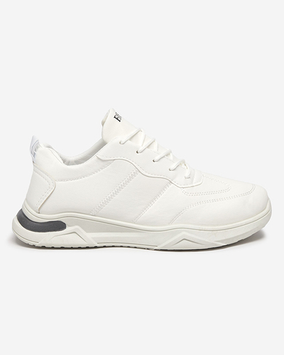OUTLET Chaussures de sport en cuir écologique pour hommes en blanc Frossg- Footwear