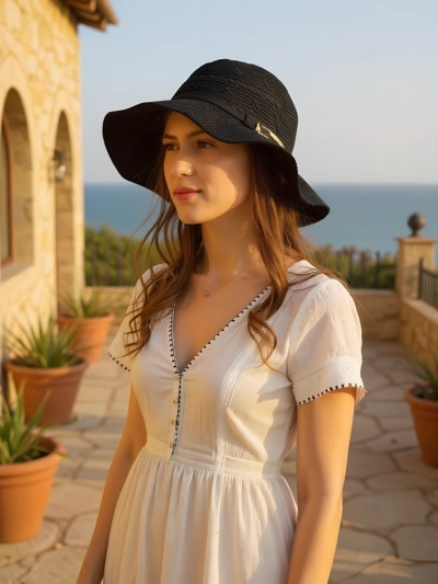 Chapeau femme Royalfashion orné d’un nœud Lily Belle