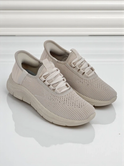 Royalfashion Chaussures de sport en tissu pour femmes sans lacets Arrate