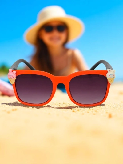 Royalfashion Lunettes de soleil pour enfants avec décorations Sunny Sparkle