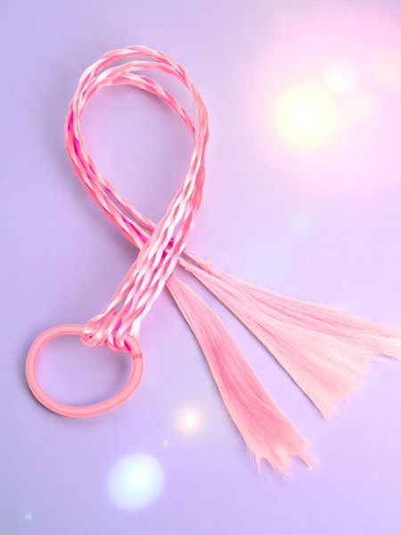 Royalfashion Tresses à clipser sur bande élastique