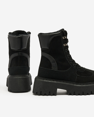 Royalfashion Bottes à lacets Macnev pour femmes