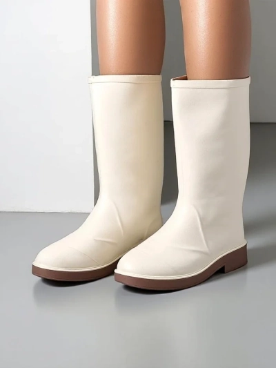Royalfashion Bottes de pluie mates pour femmes Mattelo