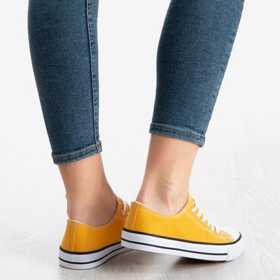 Sneakers jaunes pour femmes Noenoes - Footwear 1