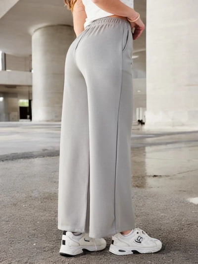 Pantalons larges pour femmes Royalfashion avec pli