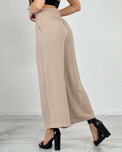 Royalfashion Pantalon large pour femme