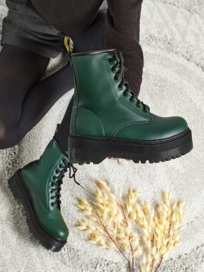 Bottines worker pour femmes avec gaufrage Isadore