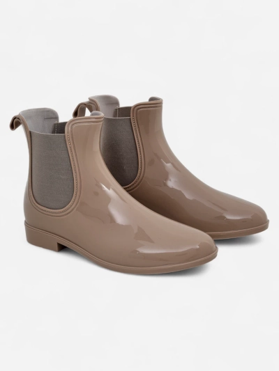 Bottes en caoutchouc laquées Royalfashion pour femmes Seris