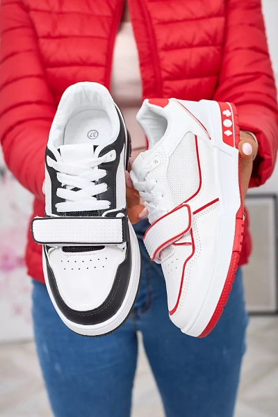 Baskets de sport pour femmes en blanc et vert Xirrat- Footwear