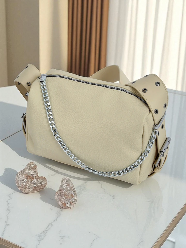 Royalfashion Petit sac à main pour femme en cuir écologique Ivy Grace