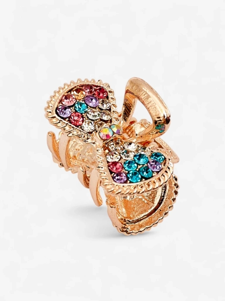 Royalfashion Barrette à Cheveux avec Strass Brillants Sparkle Twirl