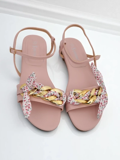 Royalfashion Sandales plates pour femmes BareLuxe