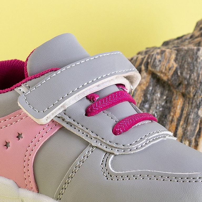 Chaussures de sport enfant Sebille grises - Chaussures