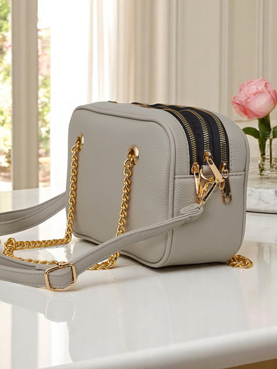 Royalfashion Petit sac à main en cuir écologique Tessa Compact