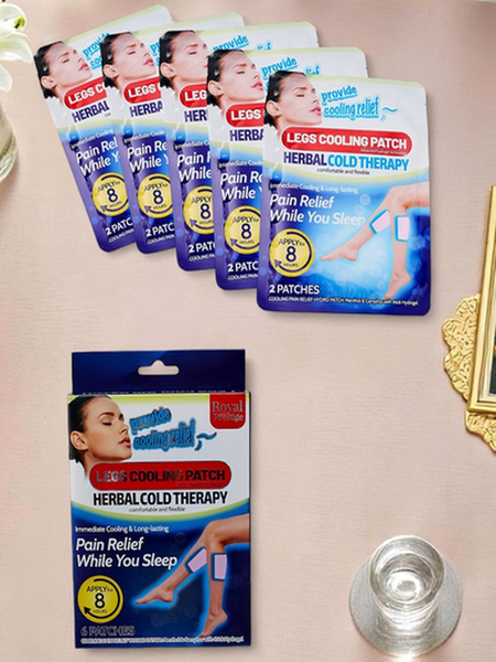 Patchs rafraîchissants pour les jambes pour un meilleur sommeil 8H (6 pcs.)