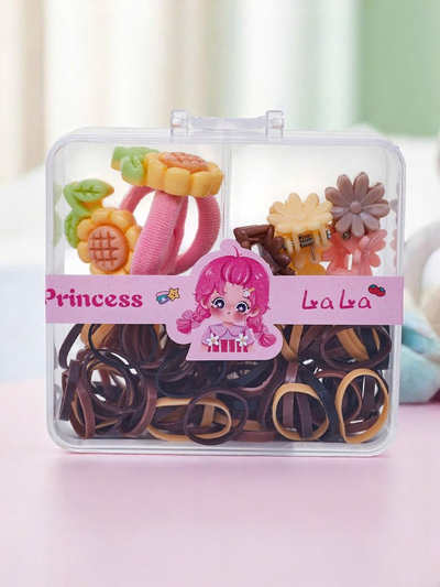 Royalfashion Lot de barrettes et d’élastiques pour enfants MiniJoy