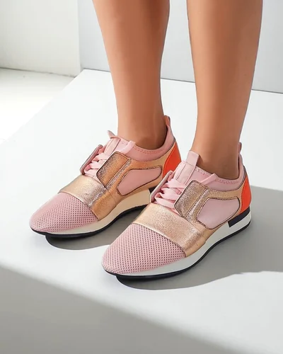 Royalfashion Baskets de sport en tissu pour femmes Gentlesi