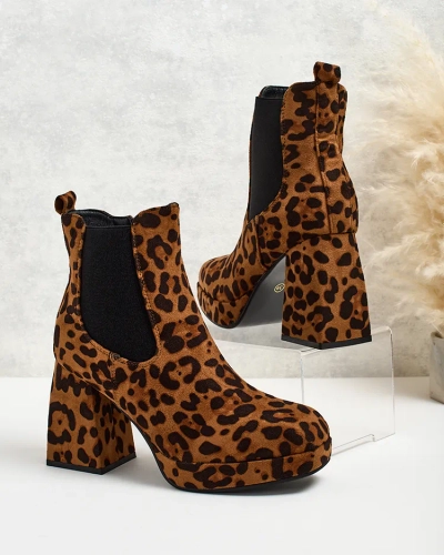 Royalfashion Bottes à talon aiguille Tonia pour femme