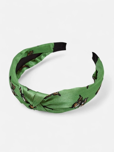 Royalfashion Bandeau à cheveux à carreaux avec papillons Butterfly Weave