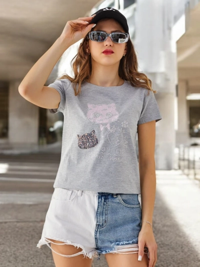Blouse en coton pour femmes Royalfashion